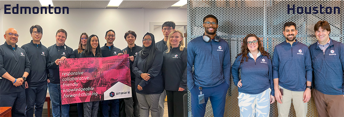 Team Members from Houston and Edmonton